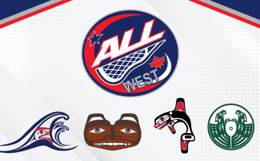 The logos for all four ALL West Division teams were designed by Squamish Nation artist Yul Baker, who will also serve as an assistant coach for the Grizzlies.