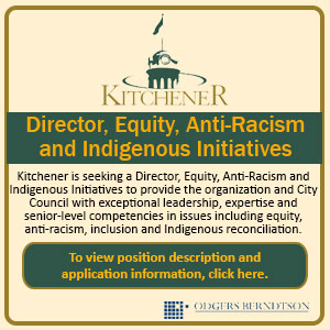 Kitchener is seeking a Director, Equity, Anti-Racism and Indigenous Initiatives