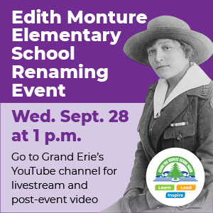Grand Erie District School Board Edith Monture Elementary School Renaming Event