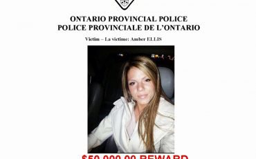 OPP have posted a reward for missing woman Amber Ellis missing for a year.