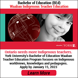 York University Ontario needs more Indigenous Teachers