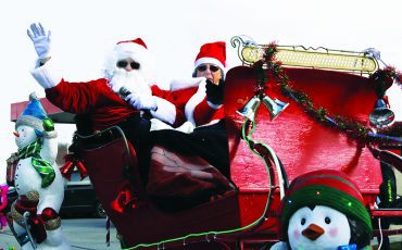 The Christmas season has been launched with Santa arriving Saturday, Nov 19. 2022 in Ohsweken. (Photo by Jim C. Powless)