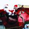 Santa rolled into Six Nations kicking off the Christmas season