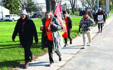 Six Nations PSAC members picket Friday, waiting for the federal government to come back to the table.