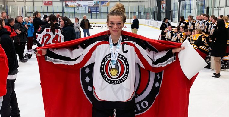 Carly Sardine 18-year-old member of Mississaugas of the Credit First Nation