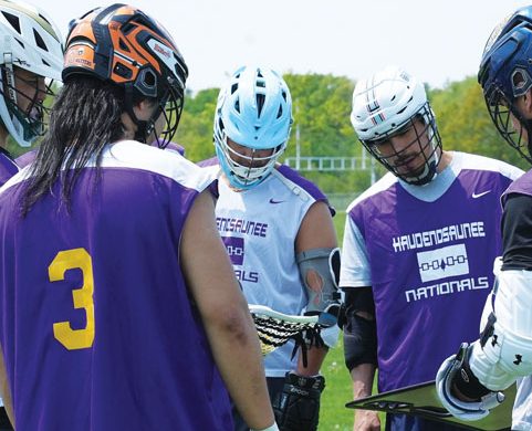The Haudenosaunee squad that will compete at the world men’s field lacrosse championships had a recent training session in Six Nations.