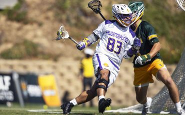 Six Nations’ Austin Staats was chosen as the top attackman at the world men’s field lacrosse championship after racking up 38 points, including 30 goals, in eight games. (Haudenosaunee Nationals Photo)