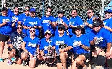 The Ohsweken Mohawks captured top honours in the women's masters category at the All Ontario Native Fastball Tournament. (Photo courtesy Audrey MacDonald)