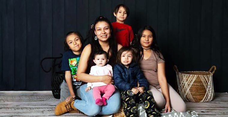 Jocelyn Greene and her children