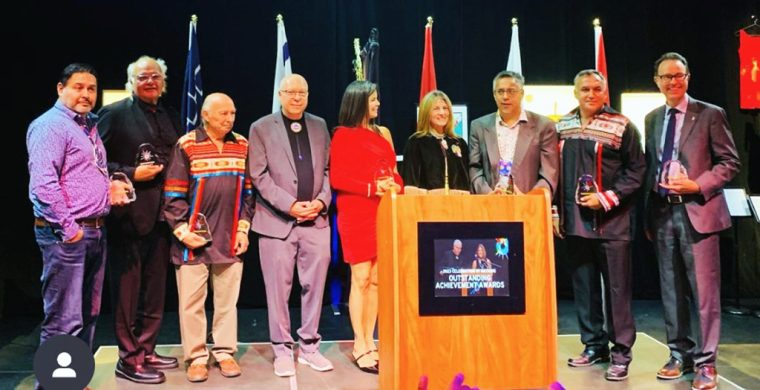 Six Nations speakers and those working to save the language swept the recent Celebration of Nation Out standing Achievements Awards. (Supplied Photo)