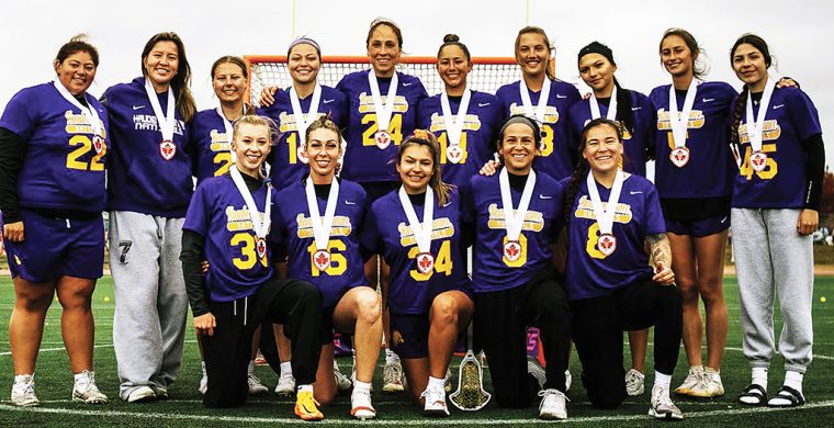 The Haundenosaunee Nations won the bronze medal at the World Lacrosse Super Sixes event held in Oshawa.