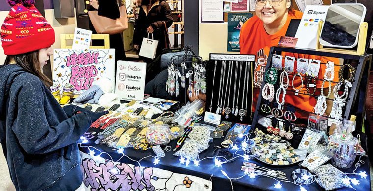 Artist and entrepreneur Wendy Twance (Whendee) brightened GRETI’s Christmas Night Market
