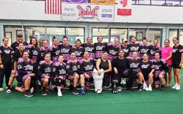 The Grand River Attack, who captured the B Division at the Women’s Major Series Lacrosse championships in 2023, will face some new opponents this season. (Photo courtesy Brooke Doolittle).