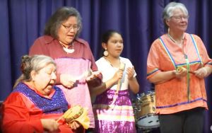 Six Nations Women Singers perform a world water event - The Turtle ...