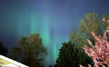 Northern Lights seen at Six Nations May 10/24 (Photo by Turtle Island News Staff)