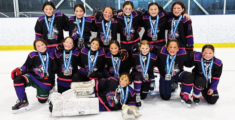 The Grand River Spirit, a local girls’ Under 11 hockey team, won the gold medal in the B division at a tournament in Brantford this past weekend.