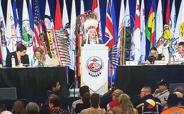 The Assembly of First Nations annual general assembly opened in Montréal (Tiohtià:ke), Québec, on the ancestral and unceded territory of the Kanien’kéha Nation. ...page 3