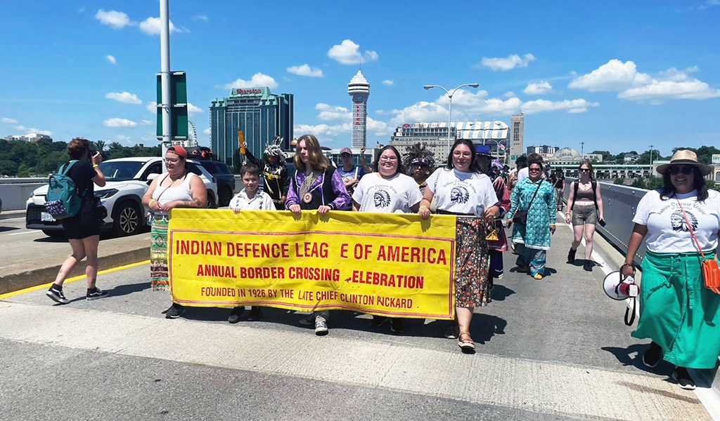 Advocating for treaty rights Turtle Island