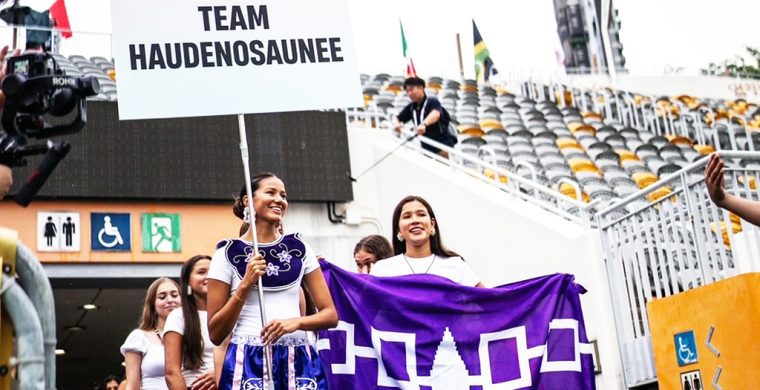 The Haudenosaunee National Women’s Team are at the World Lacrosse Championships in Hong Kong for the U20 Women’s Field Lacrosse games (Submitted Photo)