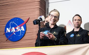 Six Nations woman, Dr. Kelly Haston, has been part of a Mars simulation and says she plans to visit Six Nations in the near future. (NASA photo)