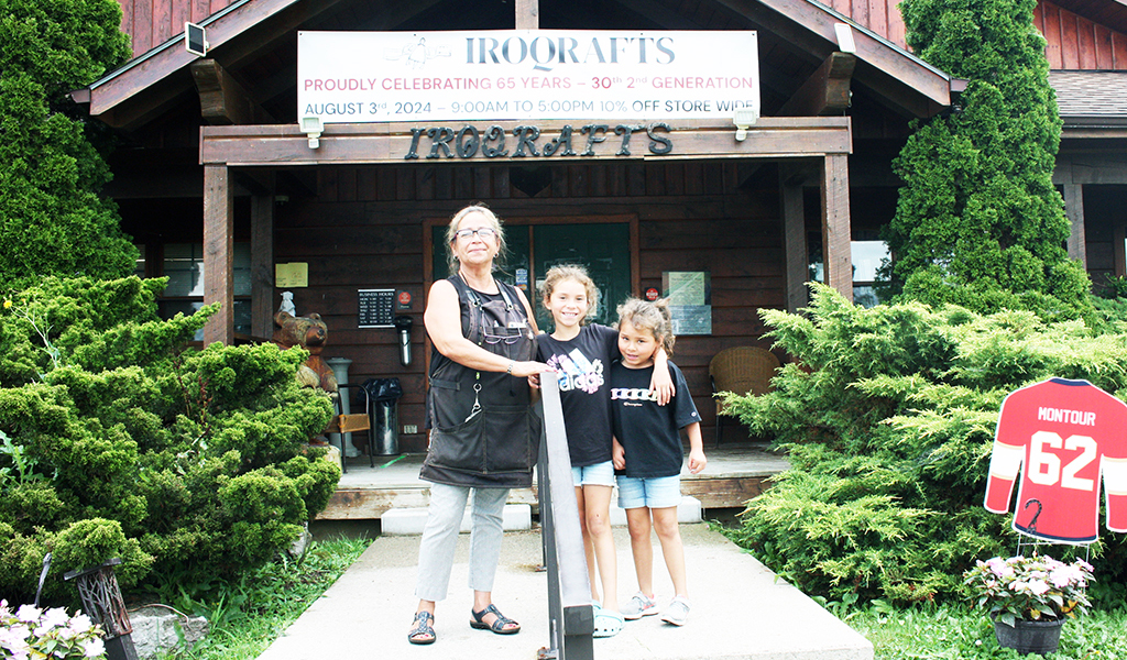 Iroqrafts celebrated their 65th anniversary with corn soup, a storewide