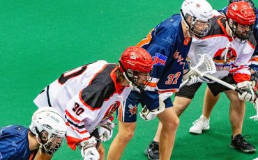 The Six Nations Rivermen are currently battling the Brooklin Merchants in the Ontario Series Lacrosse championship series.