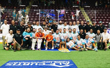 Chiefs will host this year’s Mann Cup championship series against BC’s Victoria Shamrocks (Photo courtesy Six Nations Chiefs)