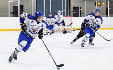 Brandon Montour will have his jersey, number 62, retired by the Caledonia Corvairs on Oct. 30.