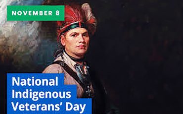 The city of Burlington marks National Indigenous Veterans’ Day by honouring Joesph Brant.