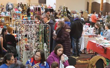 Huge crowds packed the Gathering Place by the Grand over the weekend for the annual Winter Market by the Grand.