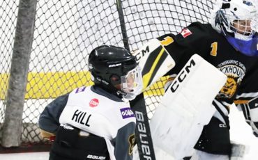 Six Nations’ own Rato’ratseriio Hill will be on a Canadian hockey team that will compete at an Austrian tournament next June. (Photos courtesy Wayne Hill)