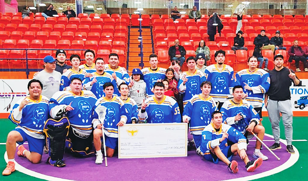 DownBelow, a Six Nations-based club, won this year’s Dreamcatcher Lacrosse Festival, which concluded Sunday at the Iroquois Lacrosse Arena. (Supplied Photo)