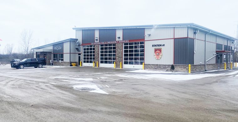 Six Nations Fire station (Photo by Jim C. Powless)