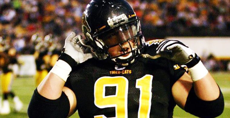 Six Nations member John Macdonald, who played for the CFL’s Hamilton Tiger-Cats, will be inducted into the North American Indigenous Athletics Hall of Fame this year. (Photo by Darryl Smart.)