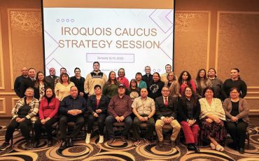 Band council chiefs and councillors from across Iroquoian communities met recently to discuss a variety of issues affecting the communities. (Supplied Photo)