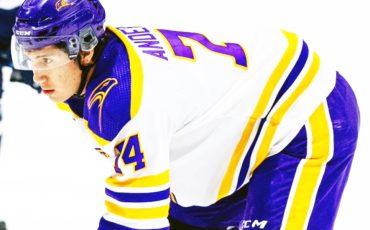 Six Nations member Brenden Anderson has completed his university rookie season with the Wilfrid Laurier Golden Hawks men’s hockey squad.