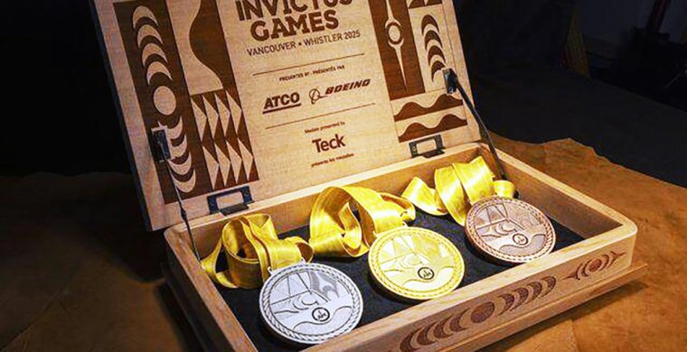 Invictus Games 2025 kicks off this week in Vancouver. Winners will receive Indigenous designed medals