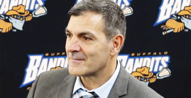 Six Nations Chiefs’ head coach John Tavares is also the head coach of the National Lacrosse League’s Buffalo Bandits. (Submitted photo)