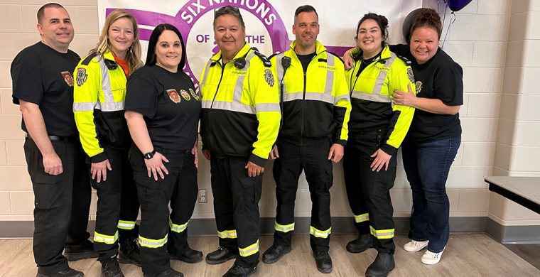 Six Nations First Responders turned out for the annual appreciation luncheon at the Six Nations Community Hall last week. The luncheon honours the workers and sends them a simple but heartfelt message of “Thank you