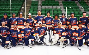 The Six Nations Ironmen advanced to the Round of 16 at this year’s Fred Sasakamoose Chief Thunderstick National Hockey Championship in Saskatoon. Photo courtesy Darrell Anderson.