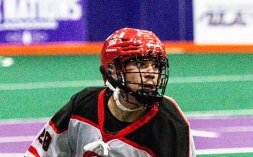 Thunder Hill had an eight-point performance in the Six Nations Rivermen victory on Sunday. Photo by Andrew VanEvery.