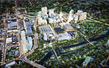 Brantford downtown entertainment centre concept.