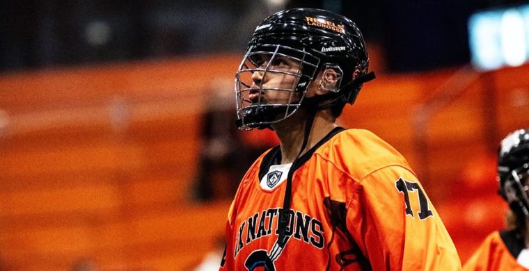Tray Martin will be suiting up for the Laurentian Voyageurs field lacrosse squad starting this September. Photo by Andrew Vanevery.