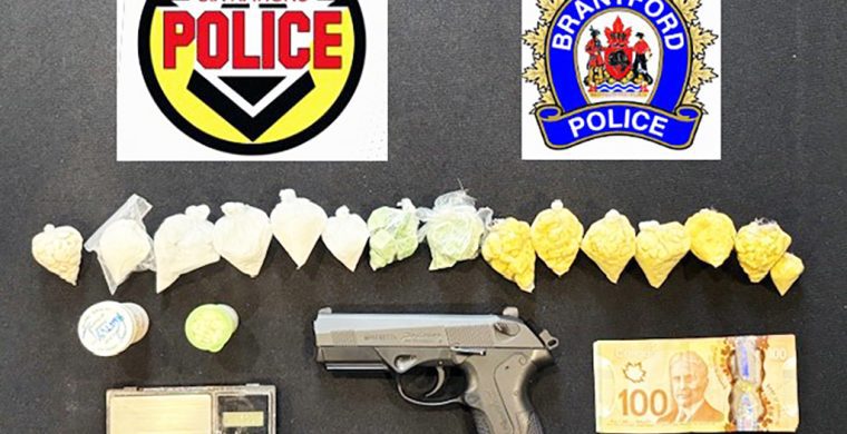Drugs and weapons seized by police. (Submitted photo)