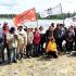 First Nation leadership, Elders and youth came together to establish a camp on the Attawapiskat River near the Ring of Fire to protest Ontario’s Bill 5 and Canada’s Bill C5. Photo by Jeronimo Kataquapit