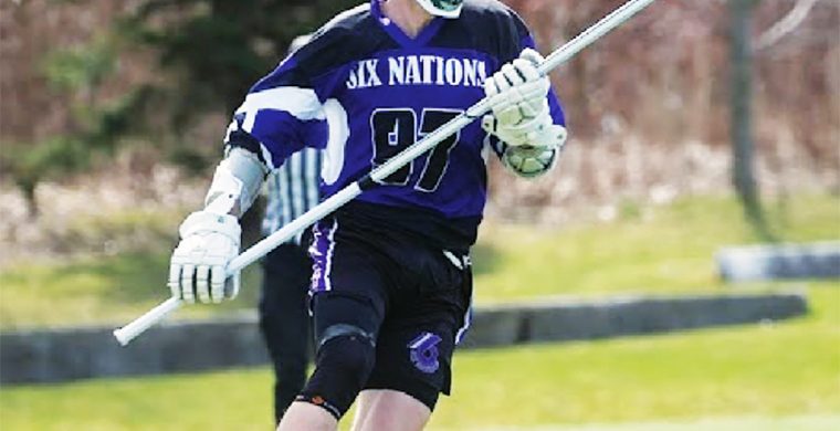 Taylor Harding, who has played for various Six Nations lacrosse teams over the years, has accepted a scholarship offer from the University of Denver. (Photo courtesy Peter Harding)