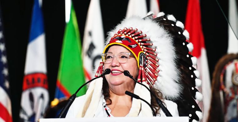 AFN National Chief Cindy Woodhouse Nepinak