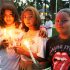 Friends met at Veterans’ Park and lit candles spreading awareness of suicide prevention.