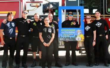 Things were heating up with Six Nations Firefighters marking Fire Prevention Week with displays and a smoke dance competition Saturday outside Fire Station One in Ohsweken. (Photos by Carly McHugh)