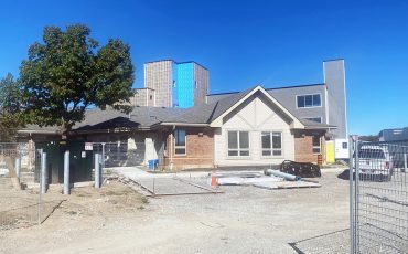 Six Nations social services building completion pushed to December. (Photo by Jim C. Powless)